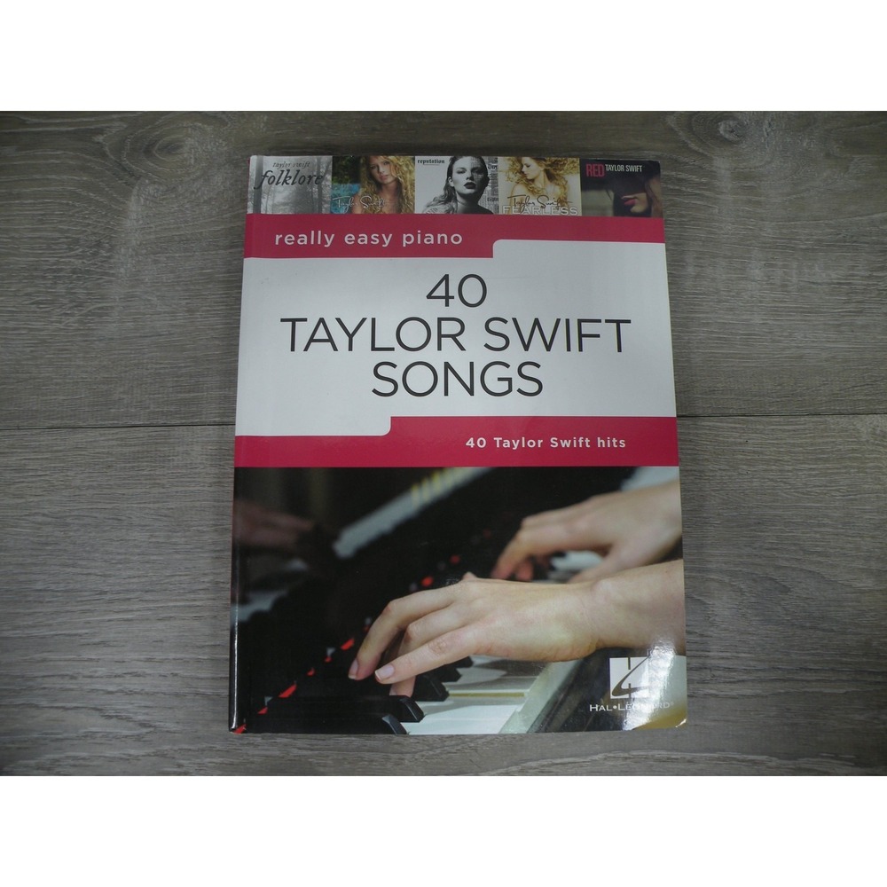 Really Easy Piano: 40 Taylor Swift Songs Sheet Music Book Hal Leonard Beginner
